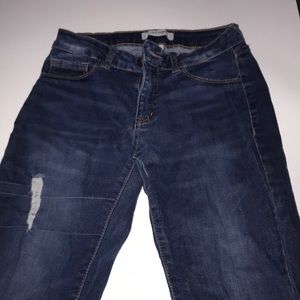 super cute tight ripped jeans